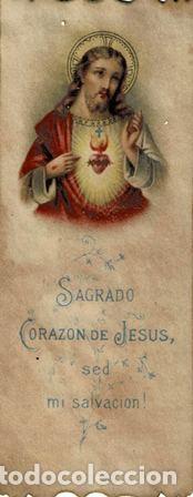 Postales: RECORDATORIA SAGRADO CORAZ&Oacute;N DE JES&Uacute;S COMU-1083