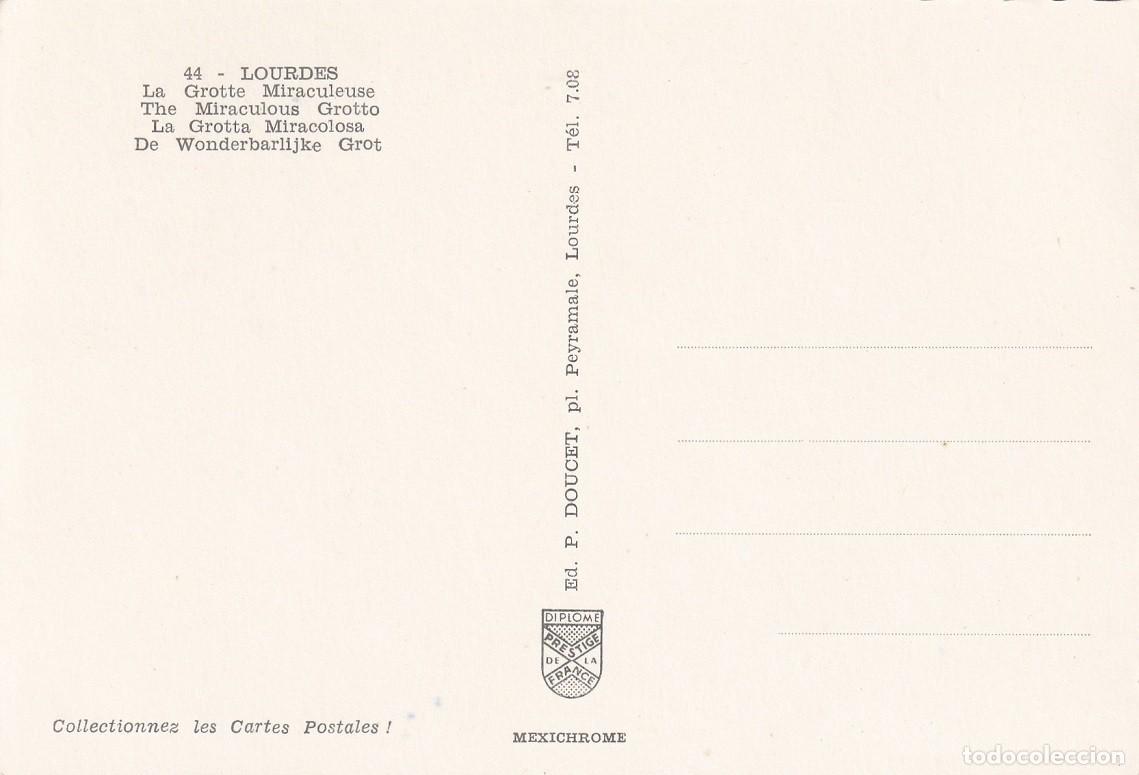 Postales: 44 Lourdes - La Grotte Miraculeuse - Foto 2