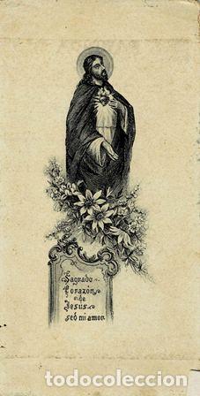 Postales: RECORDATORIA CORAZ&Oacute;N DE JES&Uacute;S COMU-1147 - Foto 1