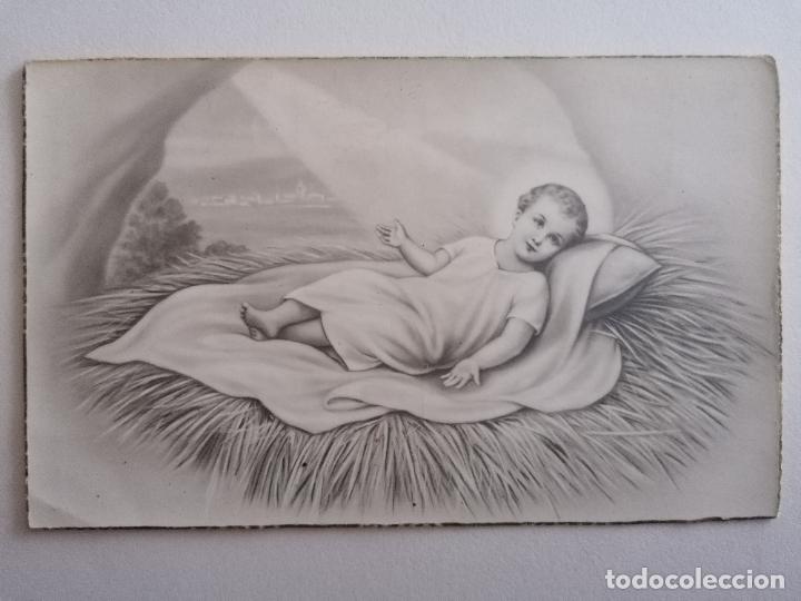 Postales: POSTAL NI&Ntilde;O JESUS, EDICIONES LT 608, ESCRITA A&Ntilde;O 1945