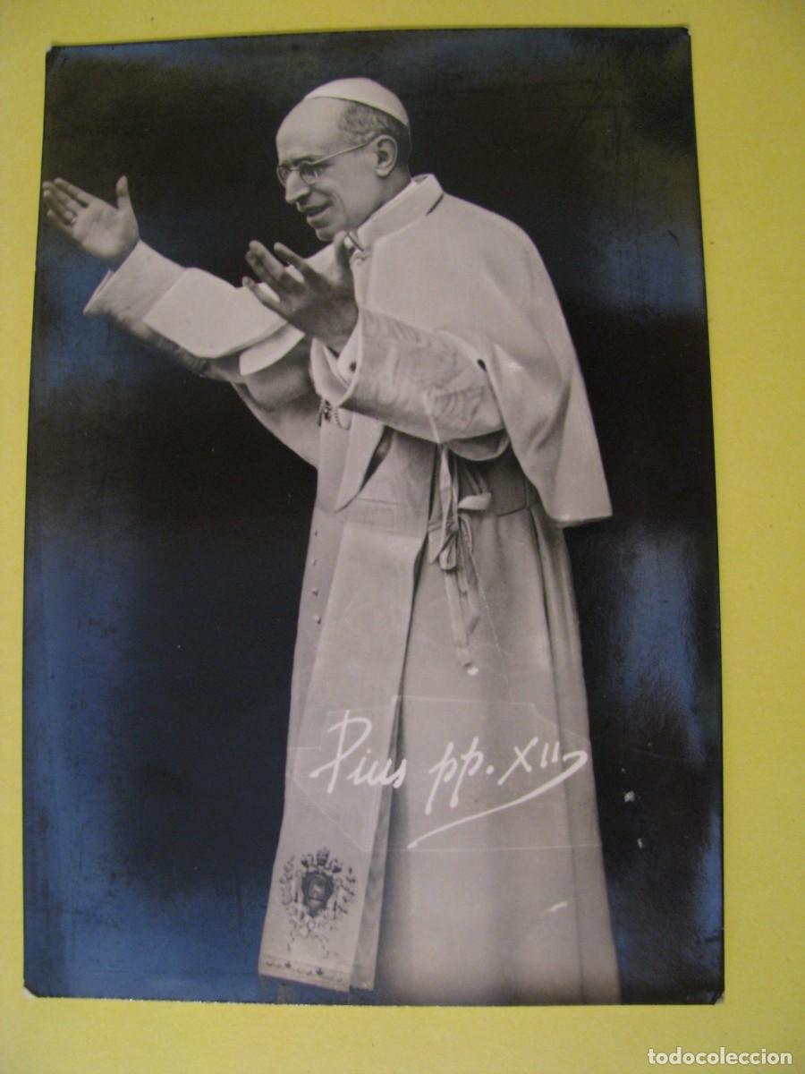 Postales: POSTAL FOTOGR&Aacute;FICA DEL PAPA PIO XII. ED. A. PASTORE.