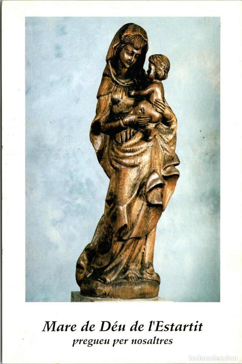 Postales: Mare de D&eacute;u de l'Estartit - Al dors: Oraci&oacute; (Joan Botanch - Gen&iacute;s de Tera) - 152x100mm