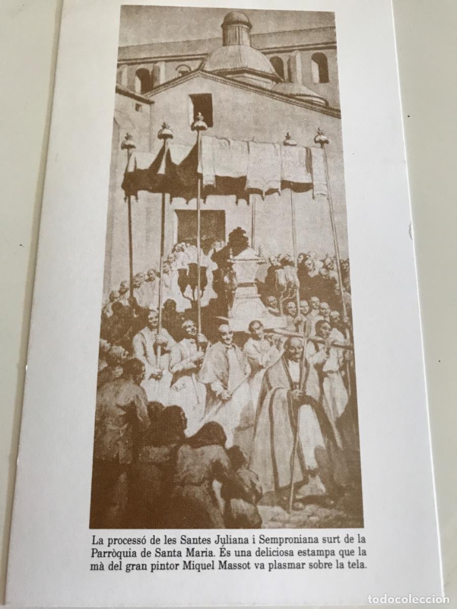 Postales: ESTAMPA. Matar&oacute;, les Santes. 2000 - Foto 1