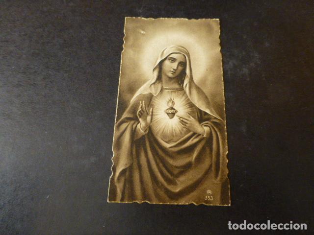 Postais: SAGRADO CORAZON DE MARIA ANTIGUA ESTAMPA