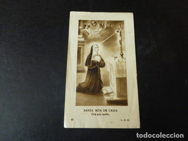 Cartes Postales: SANTA RITA DE CASIA ANTIGUA ESTAMPA