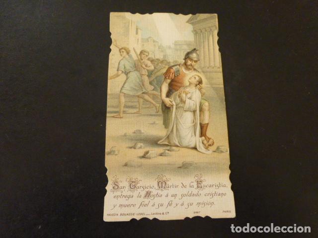 Cartes Postales: SAN TARCISIO ANTIGUA ESTAMPA CROMOLITOGRAFICA