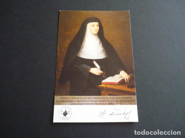 Postais: BEATA MARIANA DE SAN JOSE ANTIGUA ESTAMPA