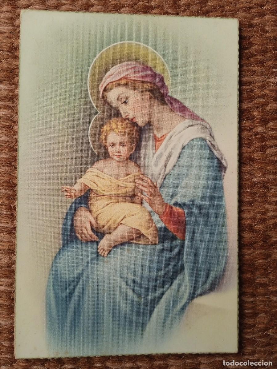 Postales: VIRGEN Y NI&Ntilde;O JESUS