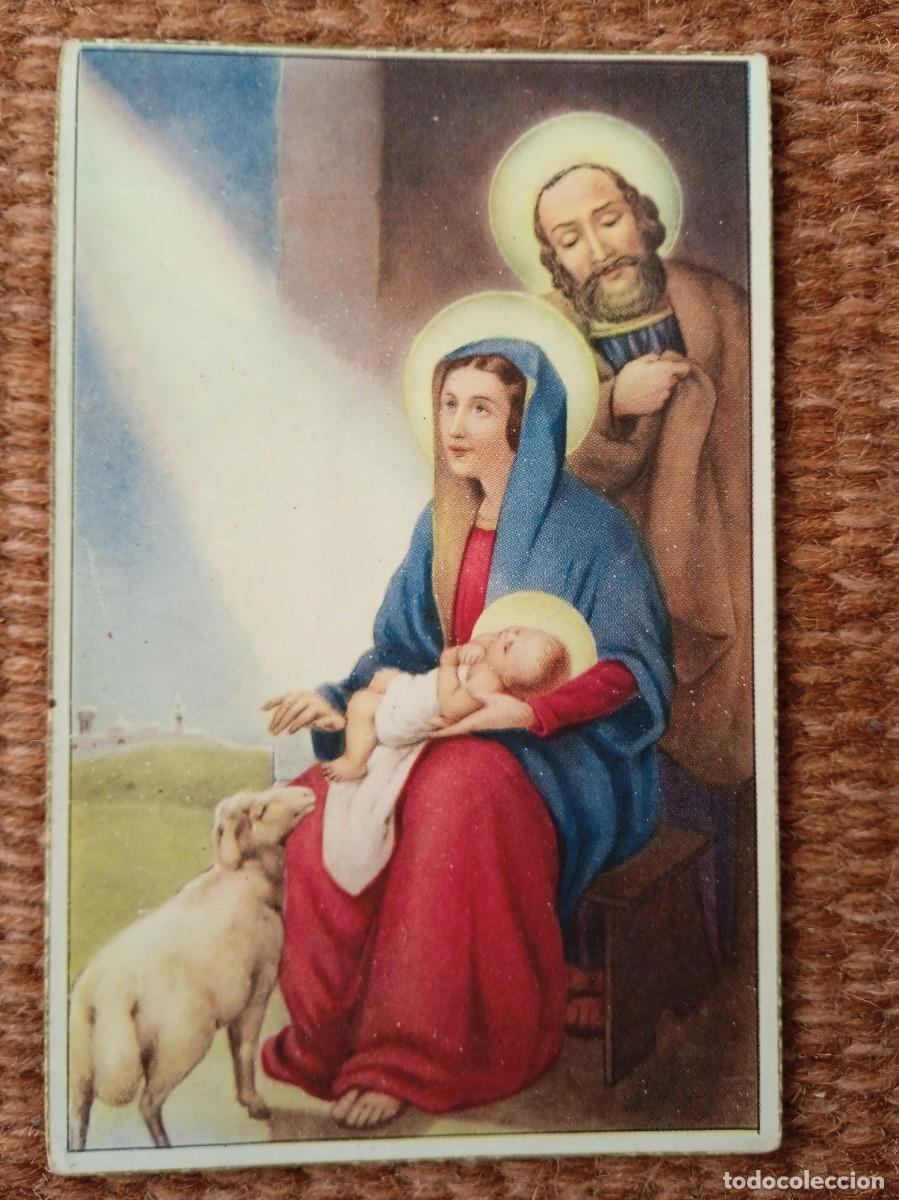 Postales: SAN JOSE, VIRGEN MARIA Y NI&Ntilde;O JESUS - BELEN