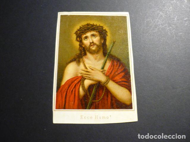 Cartoline: ECCE HOMO ANTIGUA ESTAMPA CROMOLITOGRAFICA
