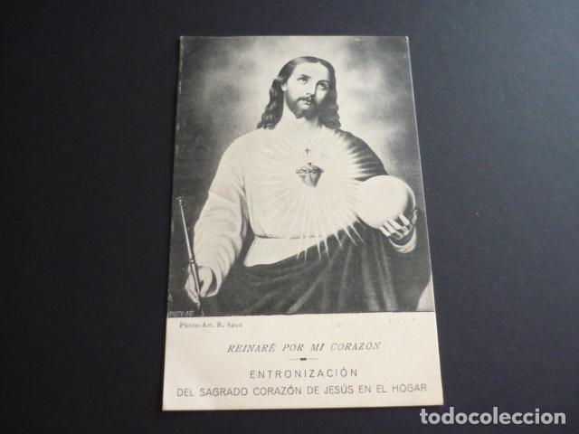 Postales: SAGRADO CORAZON DE JESUS ENTRONIZACION EN EL HOGAR POSTAL