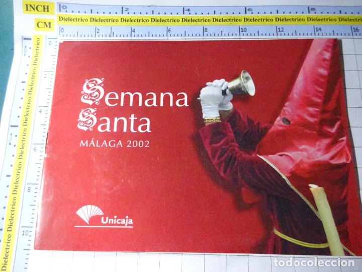 Cartes Postales: PROGRAMA SEMANA SANTA HORARIOS ITINERARIOS PROCESIONES. M&Aacute;LAGA 2002. 10