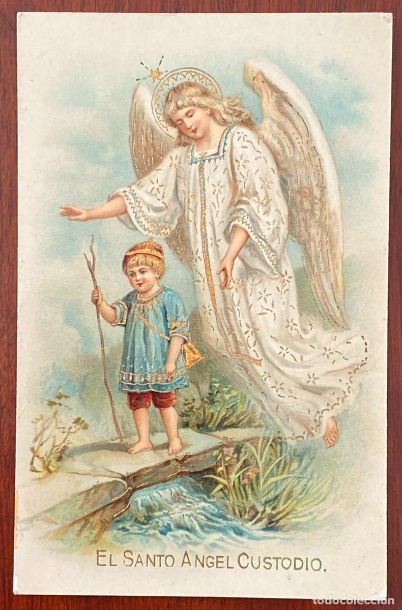 Postais: POSTAL DEL SANTO ANGEL CUSTODIO, NO CIRCULADA.