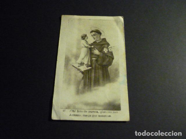 Cartes Postales: SAN ANTONIO DE PADUA ANTIGUA ESTAMPA