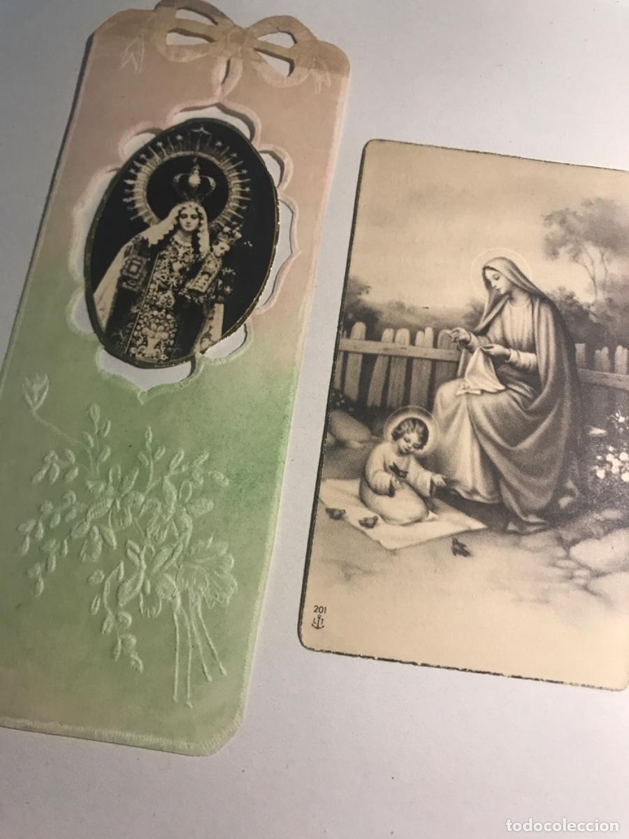 Postales: ESTAMPAS religiosas. Conjunto de 4 estampas. - Foto 2