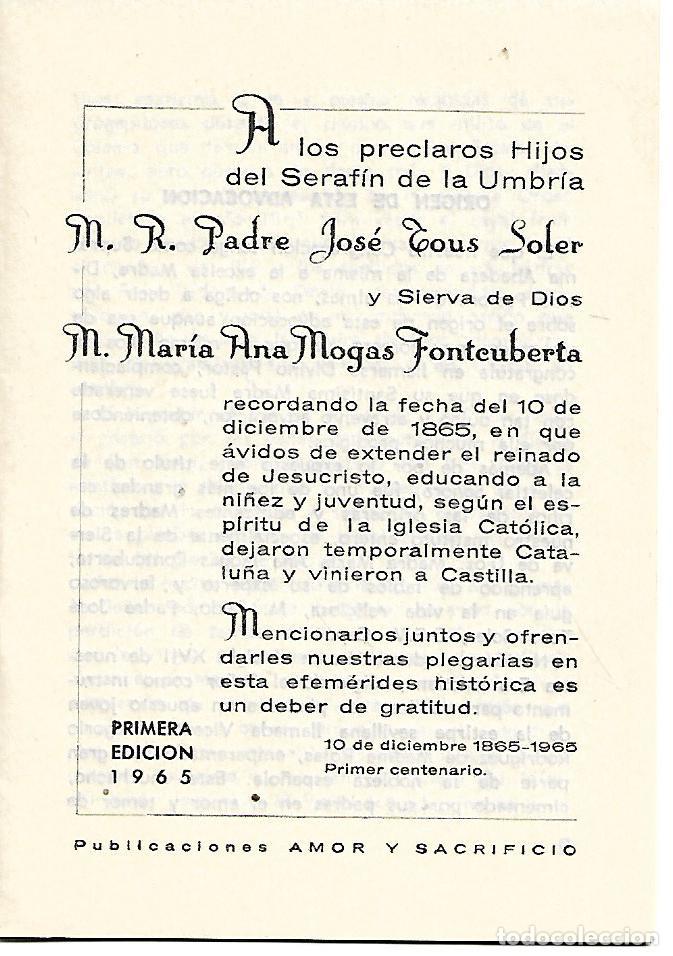 Postales: ANTIGUO LIBRITO RELIGIOSO - Foto 2