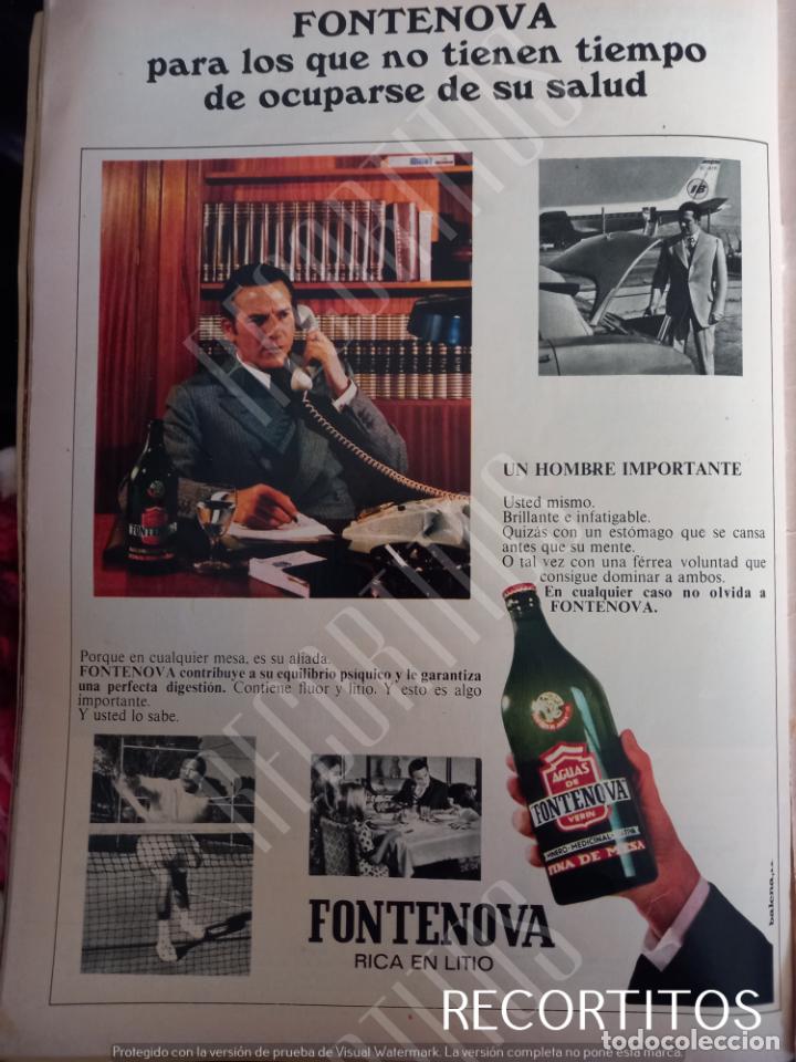 Postales: AGUAS FONTENOVA ANUNCIO PUBLICIDAD
