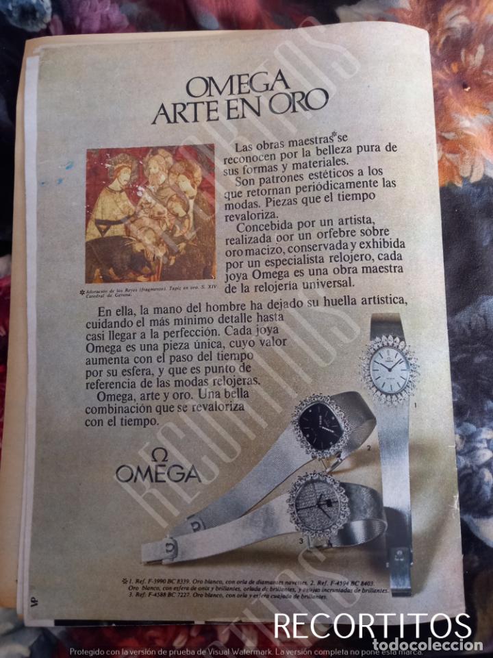 Postales: OMEGA RELOJ ANUNCIO PUBLICIDAD