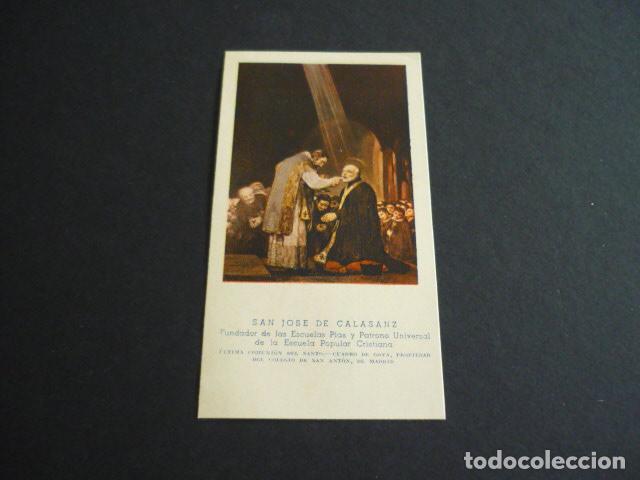Postcards: SAN JOSE DE CALASANZ ANTIGUA ESTAMPA