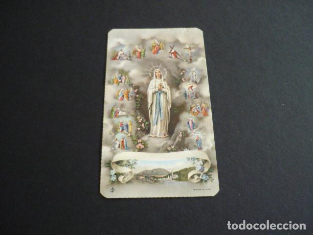 Postais: NUESTRA SE&Ntilde;ORA DE LOURDES ANTIGUA ESTAMPA