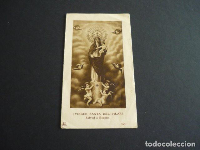 Postales: VIRGEN DEL PILAR ANTIGUA ESTAMPA