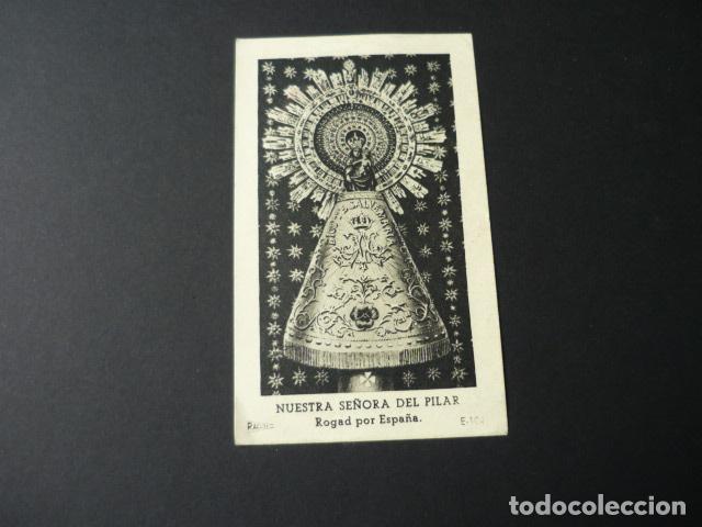 Cartes Postales: NUESTRA SE&Ntilde;ORA DEL PILAR ANTIGUA ESTAMPA
