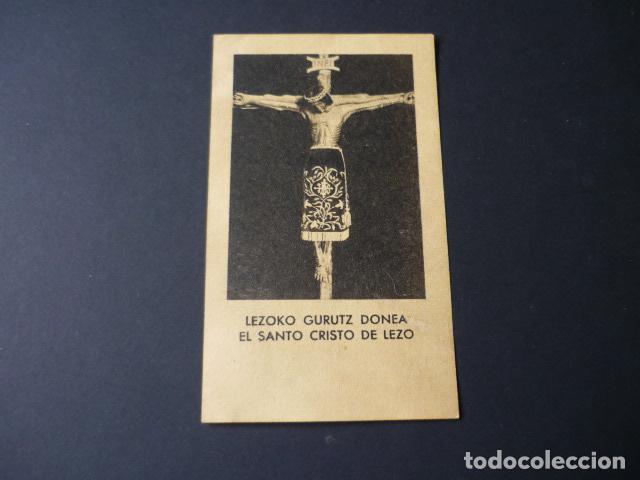 Postales: CRISTO DE LEZO ANTIGUA ESTAMPA