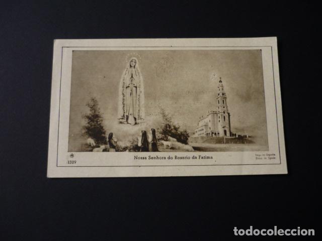 Postkarten: NUESTRA SE&Ntilde;ORA DE F&Aacute;TIMA ANTIGUA ESTAMPA