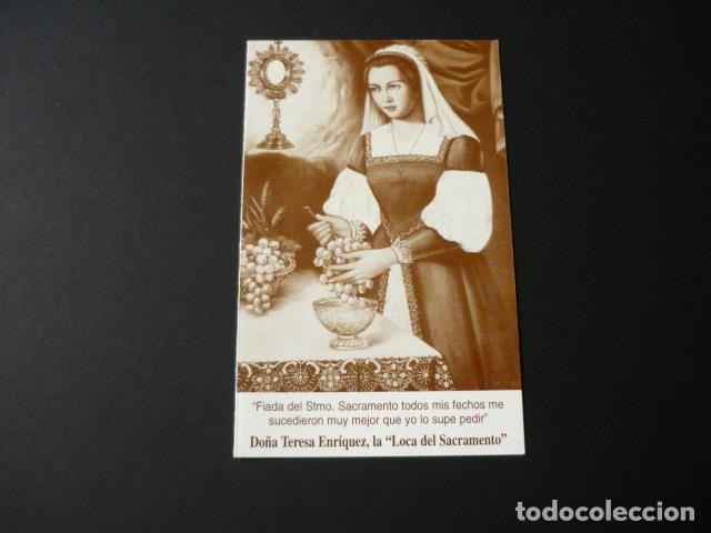 Postales: TERESA ENRIQUEZ ANTIGUA ESTAMPA