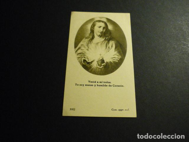 Cartoline: SAGRADO CORAZON DE JESUS ANTIGUA ESTAMPA