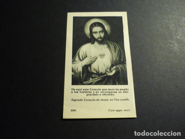 Postales: SAGRADO CORAZON DE JESUS ANTIGUA ESTAMPA