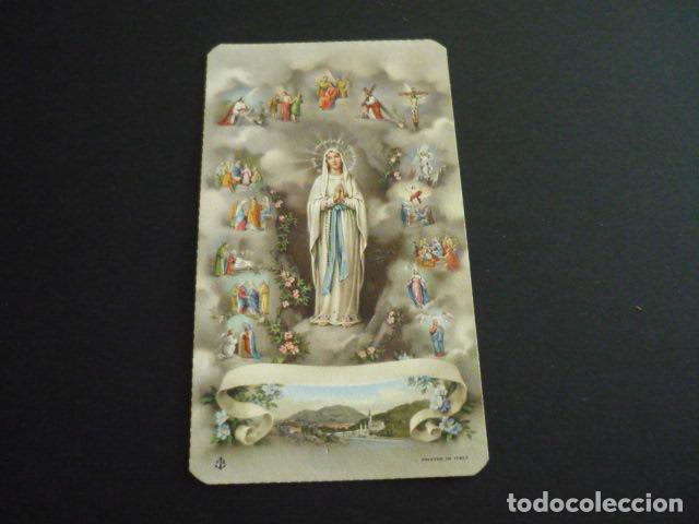 Postais: NUESTRA SE&Ntilde;ORA DE LOURDES ANTIGUA ESTAMPA