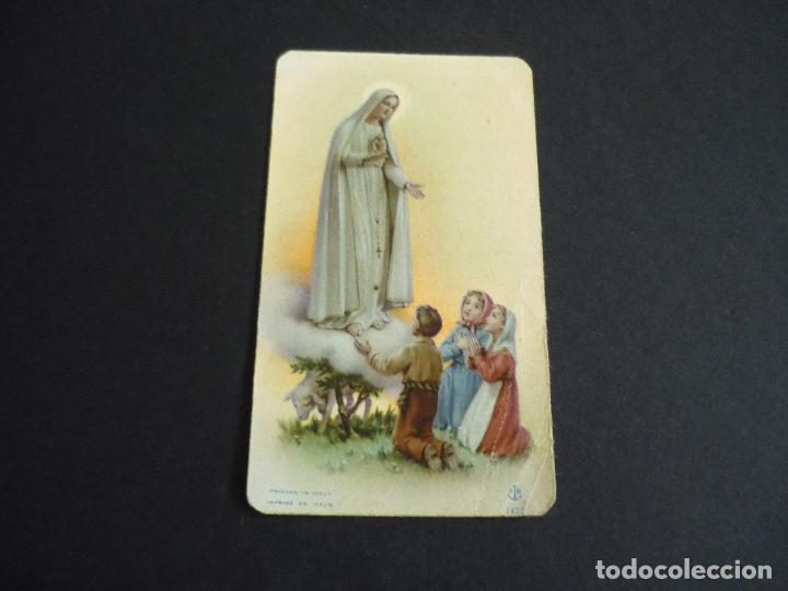 Postais: NUESTRA SE&Ntilde;ORA DE FATIMA ANTIGUA ESTAMPA