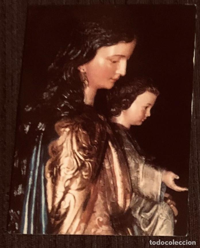 Postales: Estampilla religiosa Mar&iacute;a Auxiliadora. 50 aniversario coronaci&oacute;n 1954 - 2004. Oraci&oacute;n para el coche