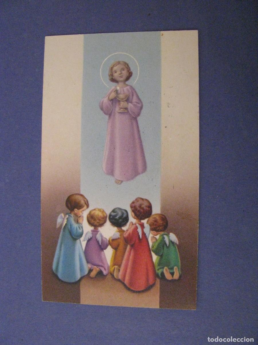 Postcards: RECORDATORIO DE LA PRIMERA COMUNI&Oacute;N. SETENIL 1972. 9,5X5,5 CM.
