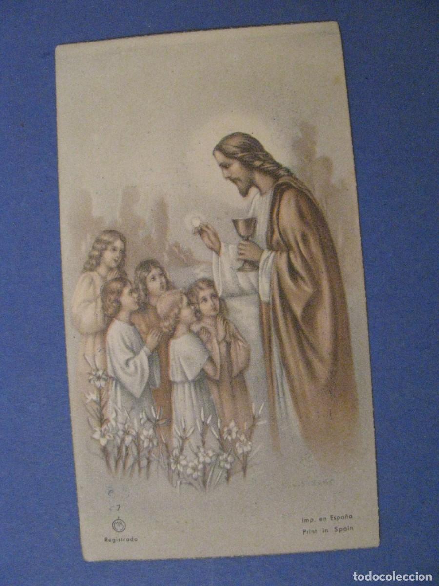 Cartes Postales: RECORDATORIO DE LA PRIMERA COMUNI&Oacute;N. SETENIL 1965. 10X6 CM.