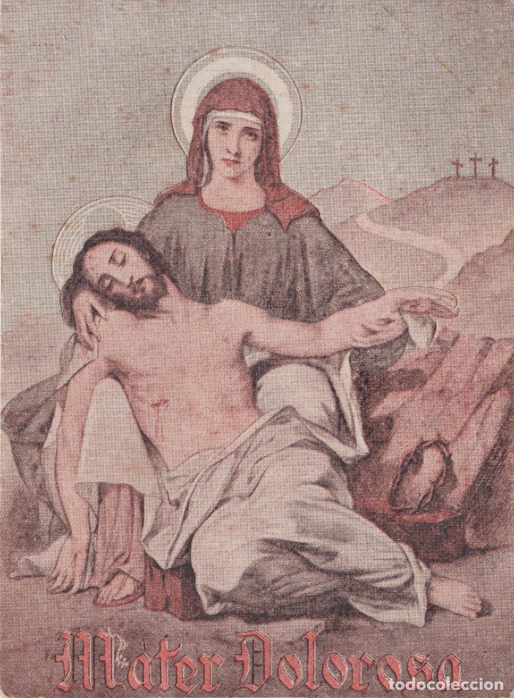 Postcards: MATER DOLOROSA - CRUZ ROJA ESPA&Ntilde;OLA DONATIVO 1 PESETA -