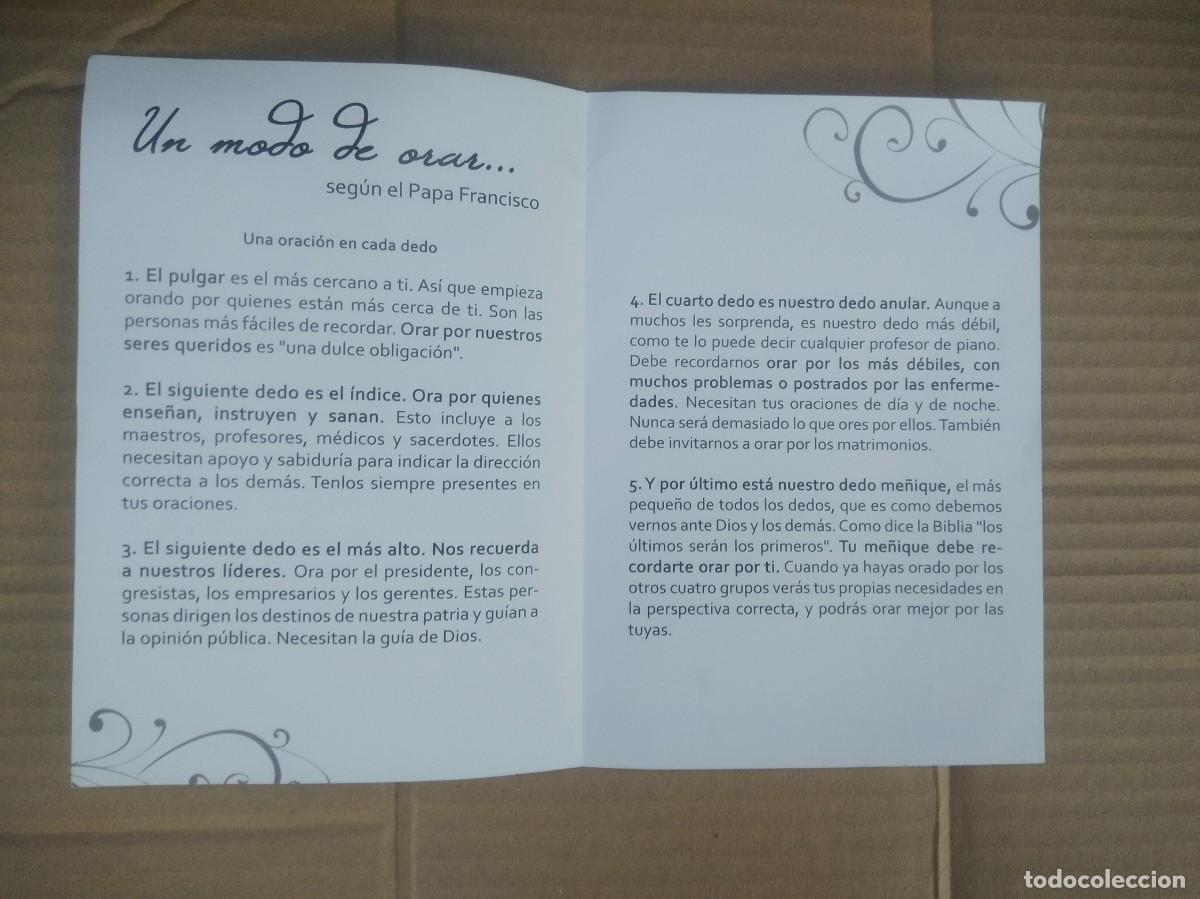 Postales: Papa Francisco, un modo de orar - Foto 3