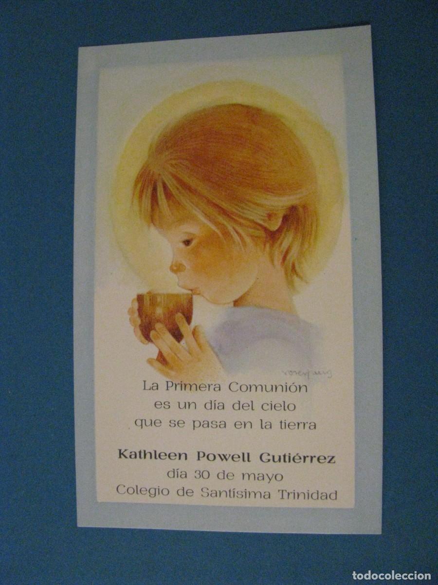 Cartes Postales: RECORDATORIO DE LA PRIMERA COMUNI&Oacute;N. IL. ROSER PUIG. 11,5X7 CM.