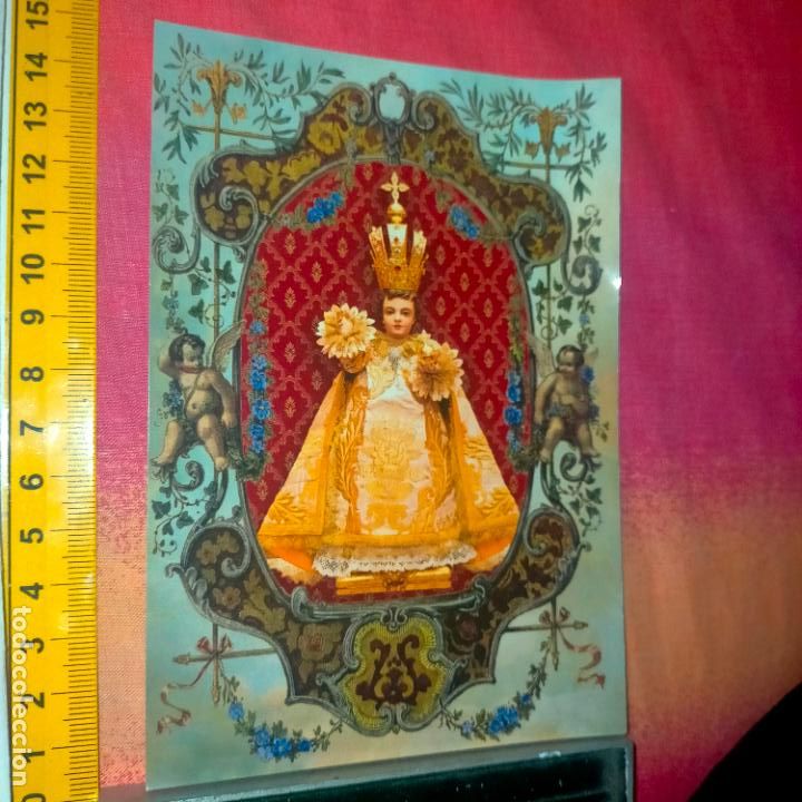 Cartes Postales: semana santa ESTAMPA TAMA&Ntilde;O POSTAL - COFRADIA DEL CARMEN CADIZ NI&Ntilde;O JESUS DE PRAGA