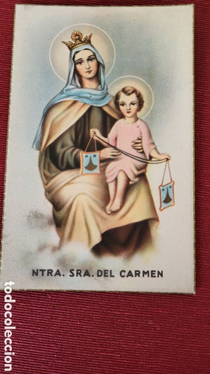 Cartes Postales: Tarjeta Postal Religiosa Virgen del Carmen