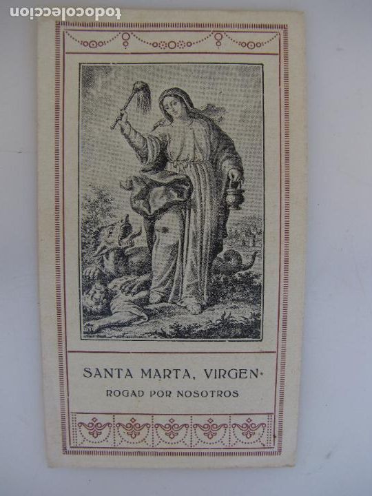 Postais: 59.- Santa Marta. Virgen. 1.896