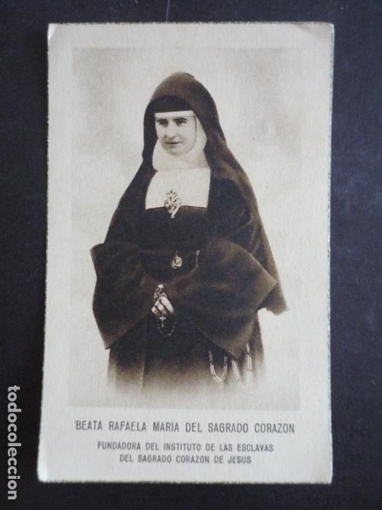 Cartes Postales: BEATA RAFAELA MARIA DEL SAGRADO CORAZON ANTIGUA ESTAMPA
