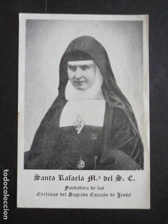 Postales: BEATA RAFAELA MARIA DEL SAGRADO CORAZON ANTIGUA ESTAMPA