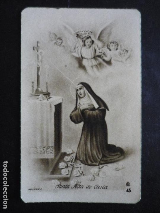 Postais: SANTA RITA DE CASIA ANTIGUA ESTAMPA
