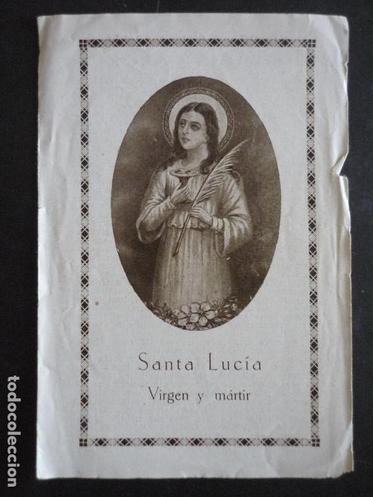 Cartes Postales: SANTA LUCIA ANTIGUA ESTAMPA