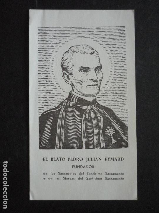 Cartes Postales: BEATO PEDRO JULIAN EYMARD ANTIGUA ESTAMPA