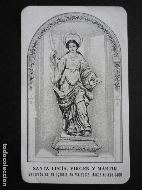 Cartes Postales: SANTA LUCIA ANTIGUA ESTAMPA