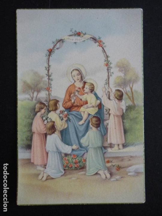 Postales: VIRGEN MARIA Y NI&Ntilde;O JESUS POSTAL