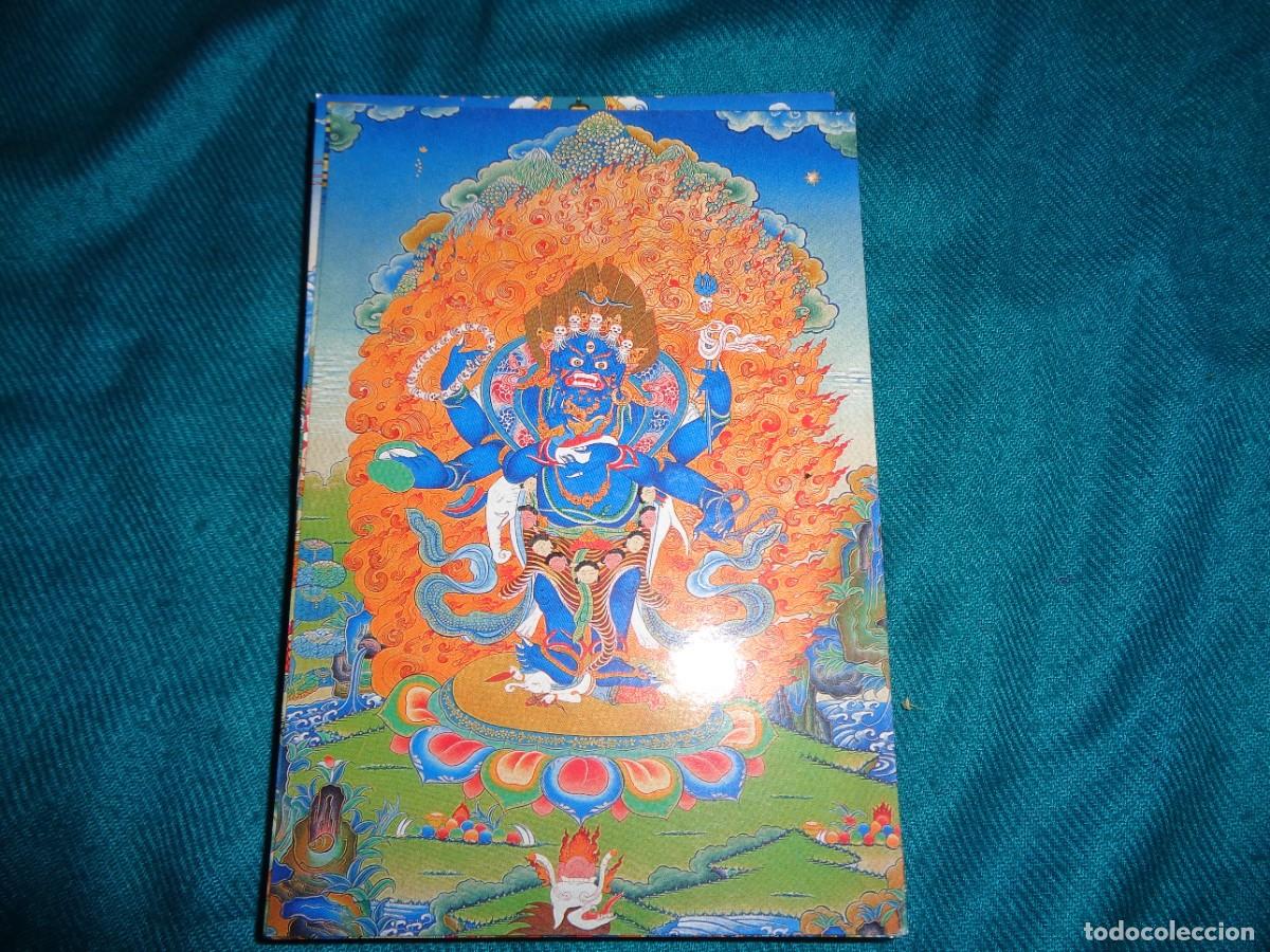 Cartes Postales: POSTAL BUDISTA TIBETANA. SIX ARMED MAHAKALA. SURENDRA&acute;S TIBETAN THANKA TREASURE